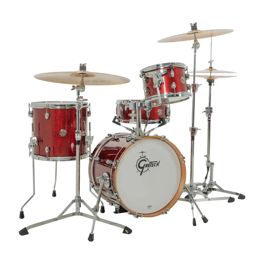 Gretsch Catalina Club Micro 4pc Drum Set Dark Cherry Sparkle - Drum Center Of Portsmouth