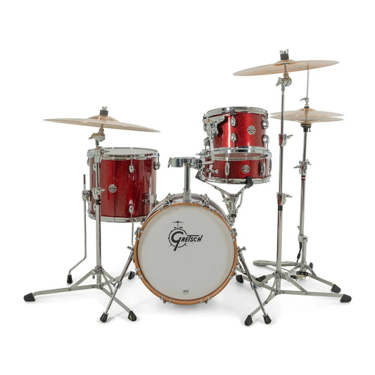 Gretsch Catalina Club Micro 4pc Drum Set Dark Cherry Sparkle - Drum Center Of Portsmouth