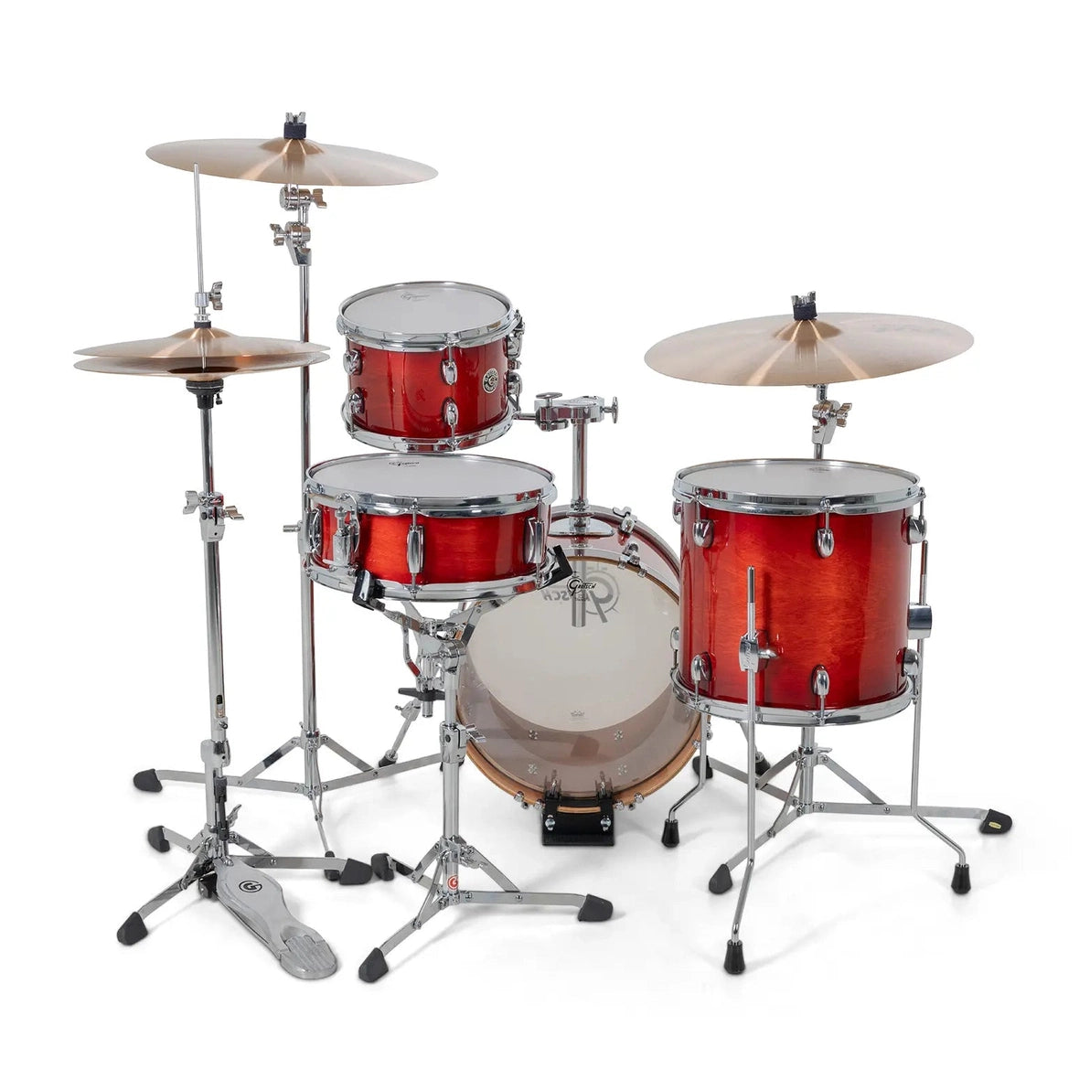 Gretsch Catalina Club Micro 4pc Drum Set Gloss Crimson Burst - Drum Center Of Portsmouth