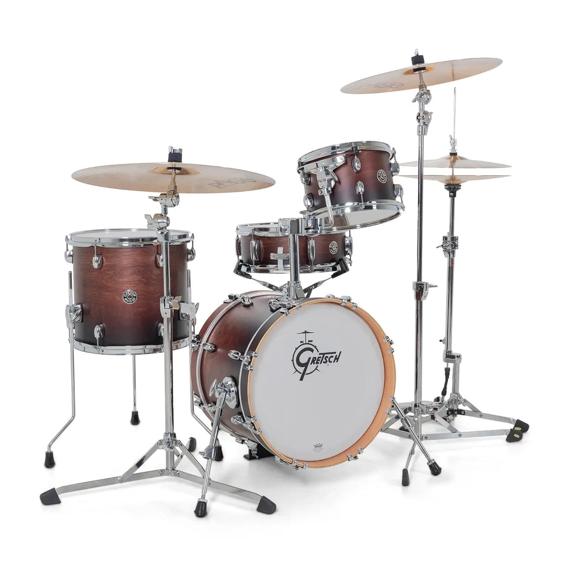 Gretsch Catalina Club Micro 4pc Drum Set Satin Antique Fade - Drum Center Of Portsmouth