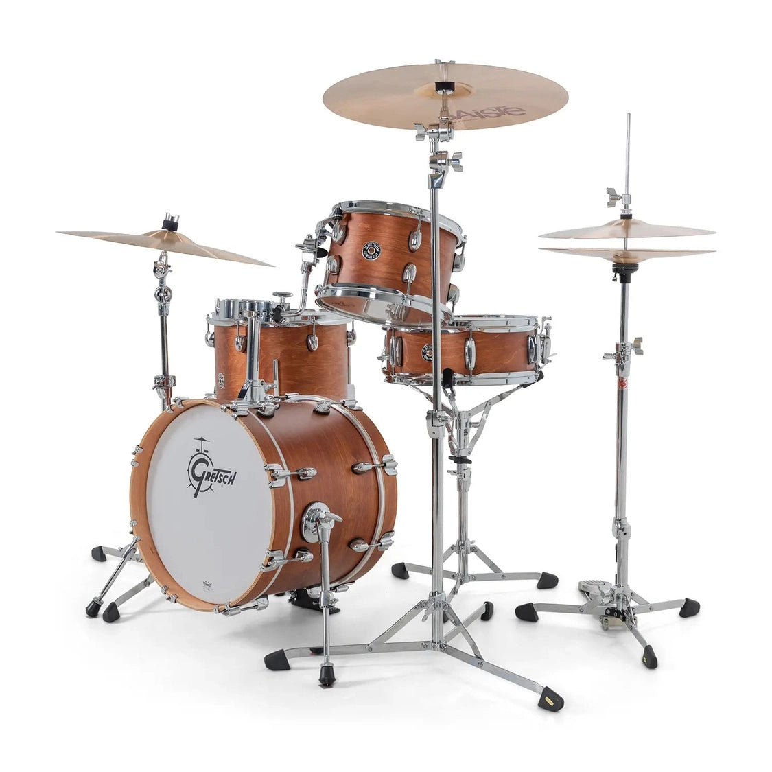 Gretsch Catalina Club Micro 4pc Drum Set Satin Walnut Glaze - Drum Center Of Portsmouth