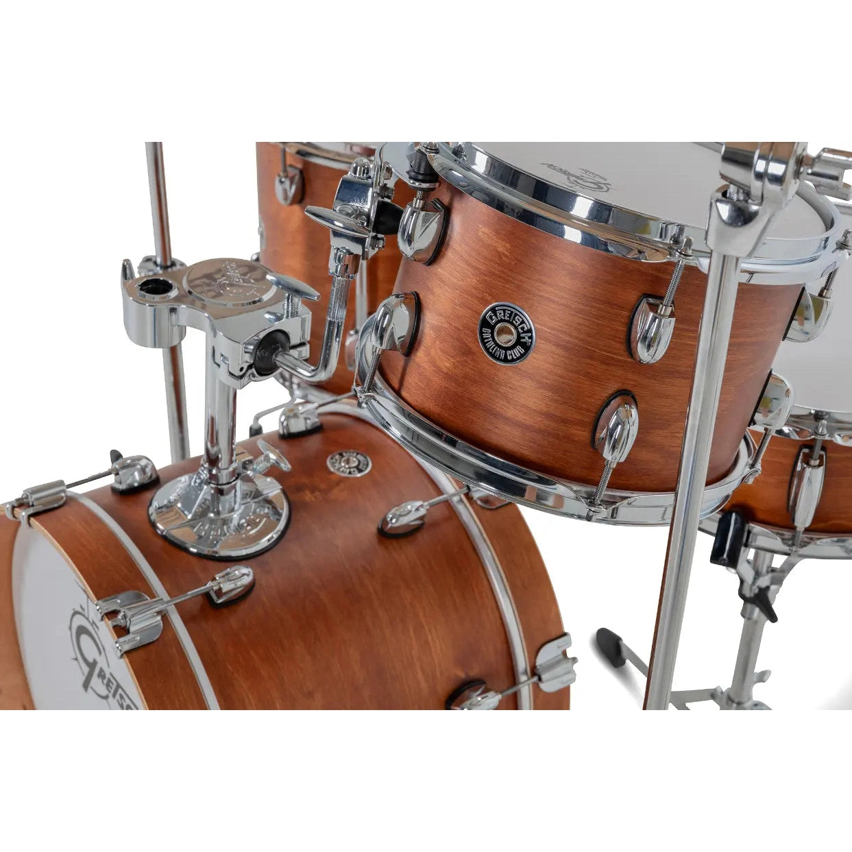 Gretsch Catalina Club Micro 4pc Drum Set Satin Walnut Glaze - Drum Center Of Portsmouth