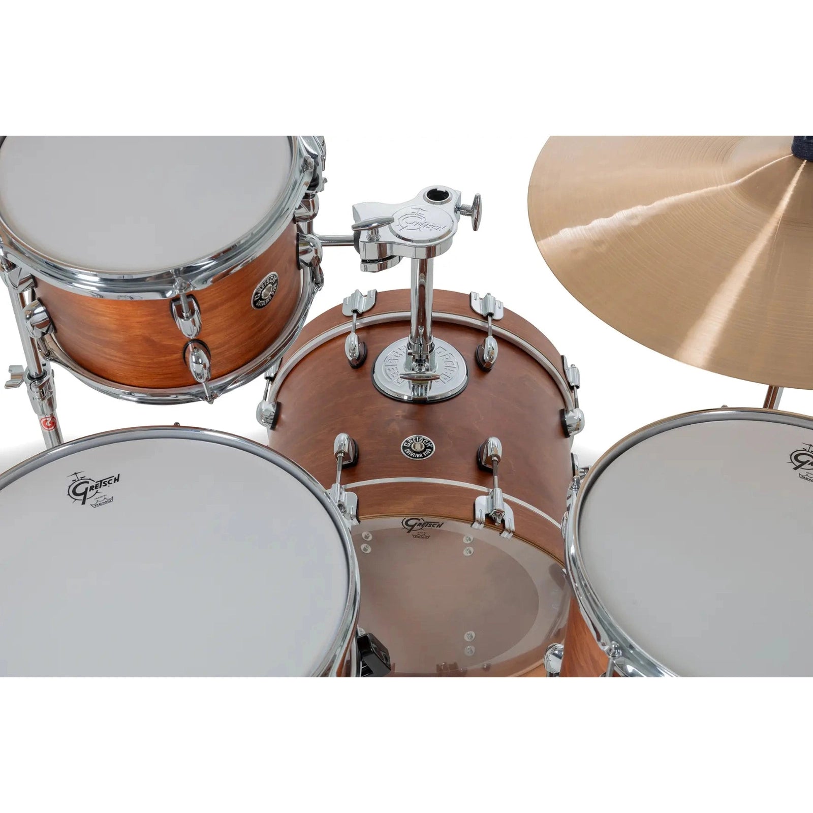 Gretsch Catalina Club Micro 4pc Drum Set Satin Walnut Glaze - Drum Center Of Portsmouth