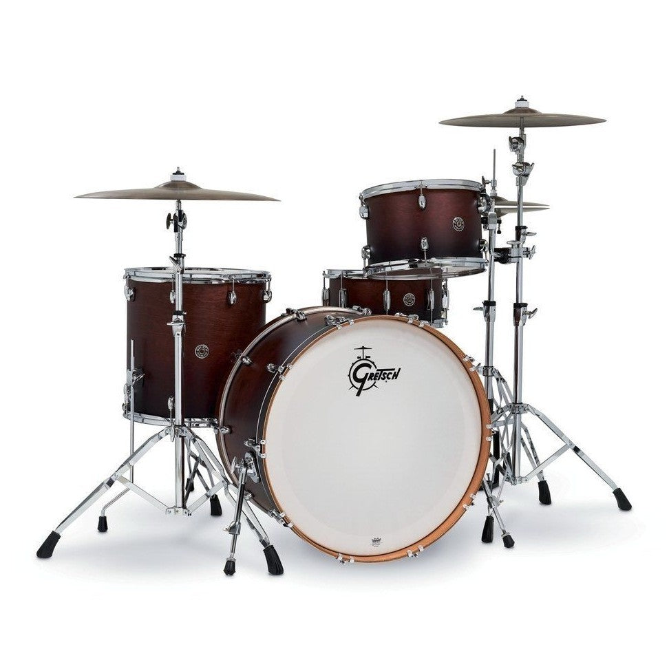 Gretsch Catalina Club 4pc Drum Set 22/12/16/14 Satin Antique Fade - Drum Center Of Portsmouth