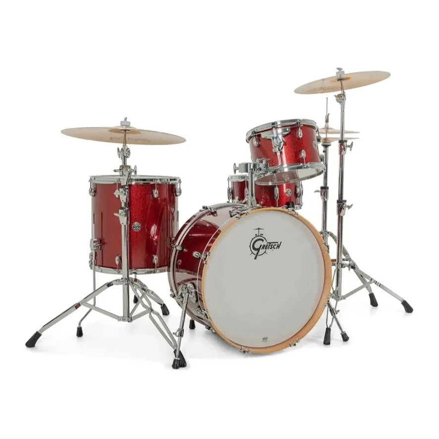 Gretsch Catalina Club 4pc Drum Set 24/13/16/14 Dark Cherry Sparkle - Drum Center Of Portsmouth