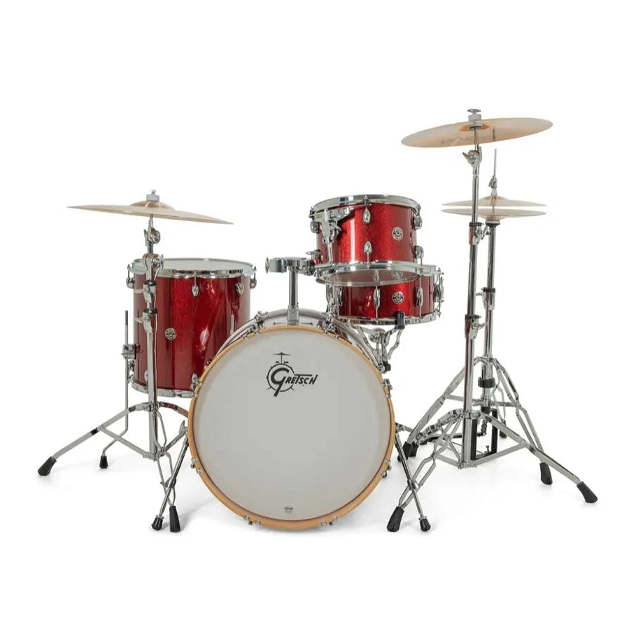 Gretsch Catalina Club 4pc Drum Set 24/13/16/14 Dark Cherry Sparkle - Drum Center Of Portsmouth