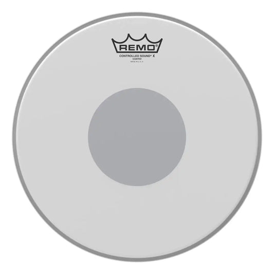 Remo Controlled Sound X Drum Head 10" Coated w/Bottom Black Dot - Drum Center Of Portsmouth