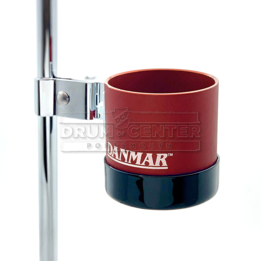 Danmar Clamp-On Cup Holder, Red - Drum Center Of Portsmouth