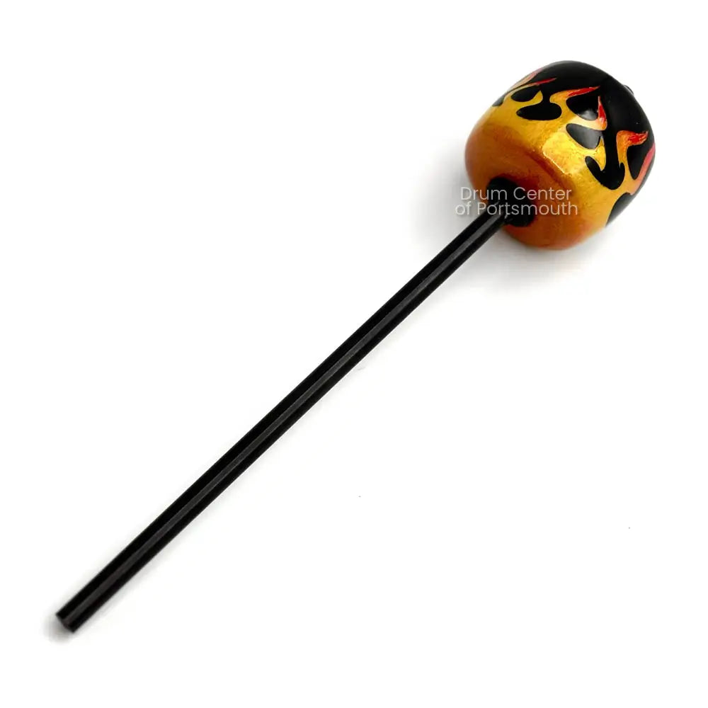 Danmar Hard Wood Bass Drum Pedal Beater Flame Lacquer - Drum Center Of Portsmouth