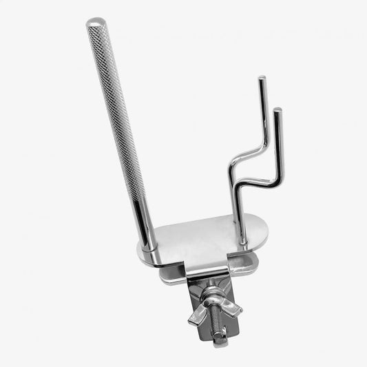 Danmar Cowbell & Woodblock Holder for Bass Drum Hoop