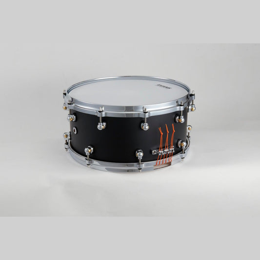 Pearl Dennis Chambers Maple Snare Drum 14x6.5 Matte Black - Drum Center Of Portsmouth