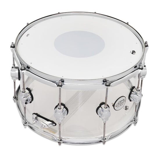 DW Design Snare Drum 14x8 Clear Acrylic - Drum Center Of Portsmouth