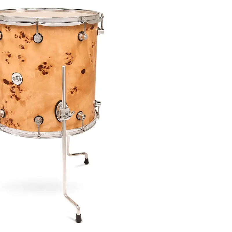 EMBARGOED - ACTIVATE OCT 13 - DW Design Limited Edition 4pc Drum Set Natural Mappa Burl - Drum Center Of Portsmouth