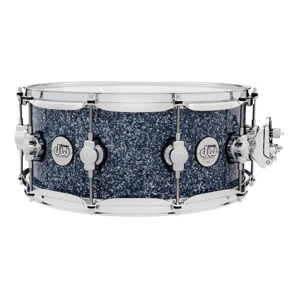 DW Design Snare Drum 14x6 Blue Granite - Drum Center Of Portsmouth