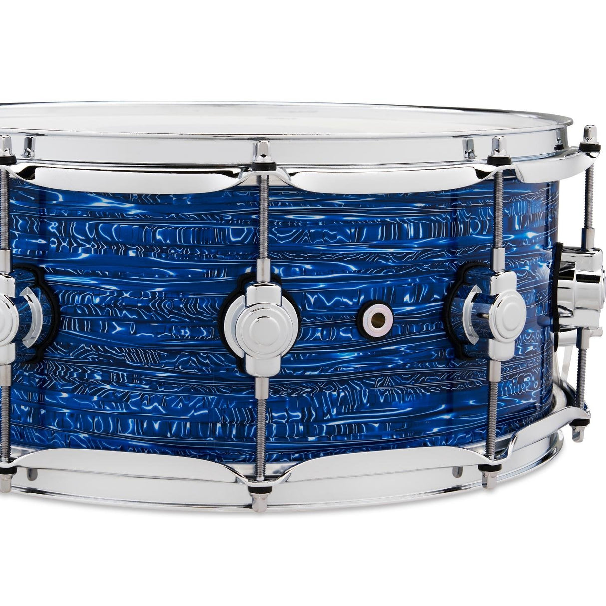 EMBARGOED UNTIL APRIL 1 - DW Design Snare Drum 14x6 Royal Strata - Drum Center Of Portsmouth