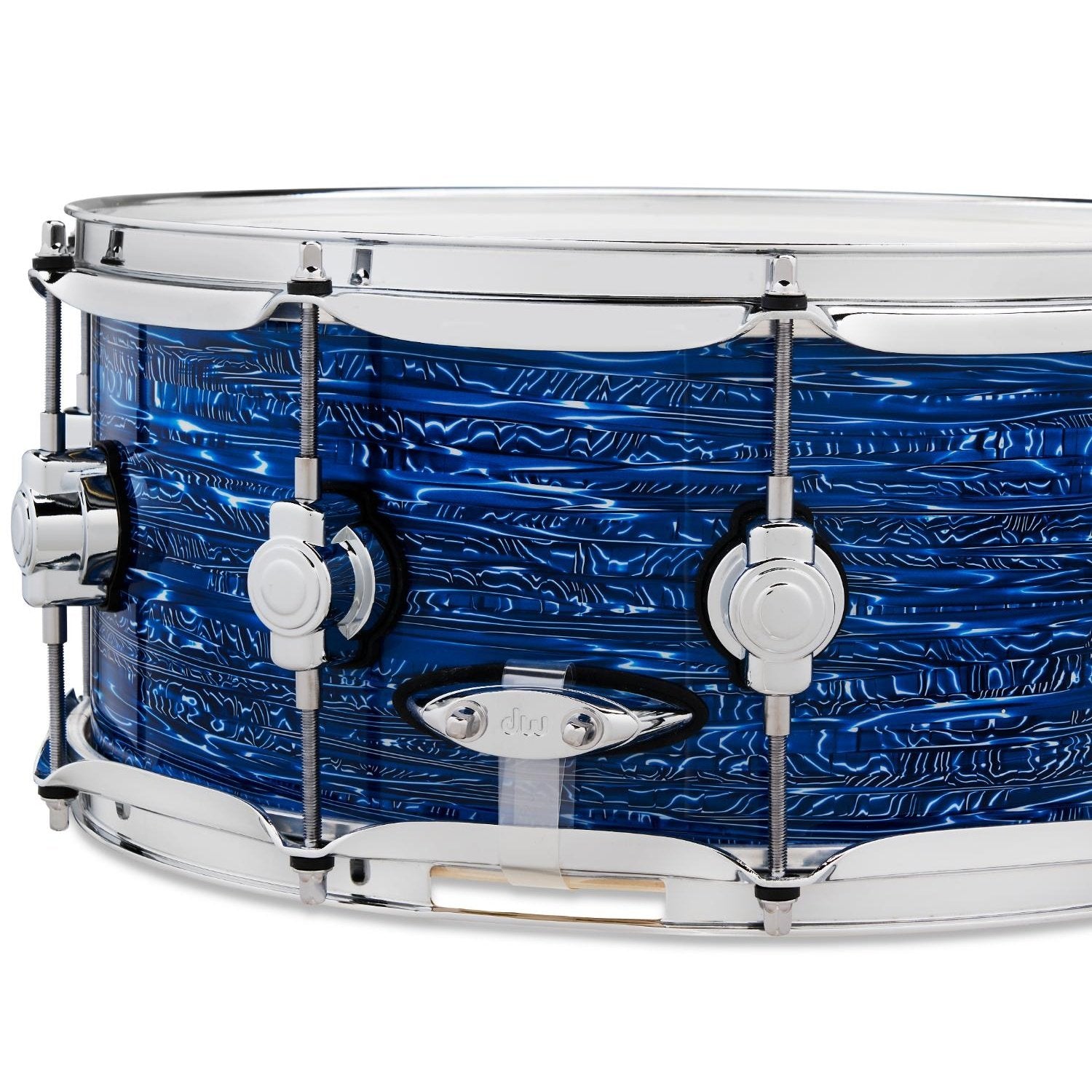 EMBARGOED UNTIL APRIL 1 - DW Design Snare Drum 14x6 Royal Strata - Drum Center Of Portsmouth