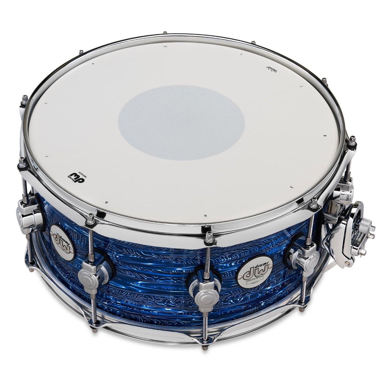 EMBARGOED UNTIL APRIL 1 - DW Design Snare Drum 14x6 Royal Strata - Drum Center Of Portsmouth