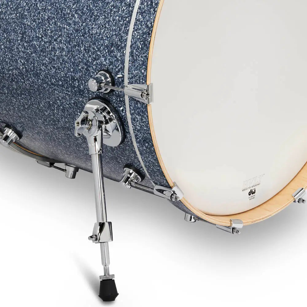 EMBARGOED - ACTIVATE AUG 7 - DW Design 4pc Drum Set Blue Granite - Drum Center Of Portsmouth