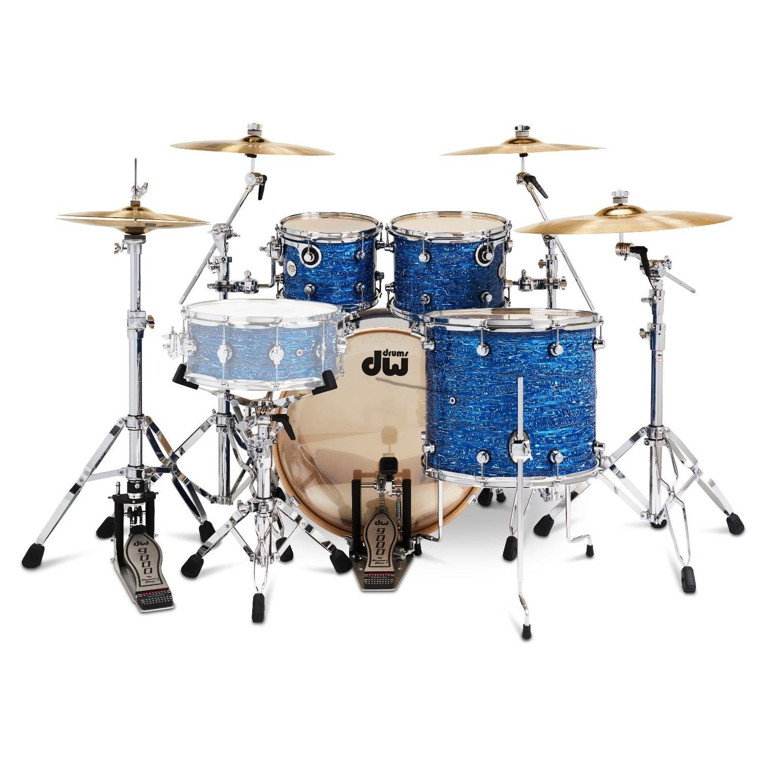 DW Design 4pc Drum Set Royal Strata - Drum Center of Portsmouth