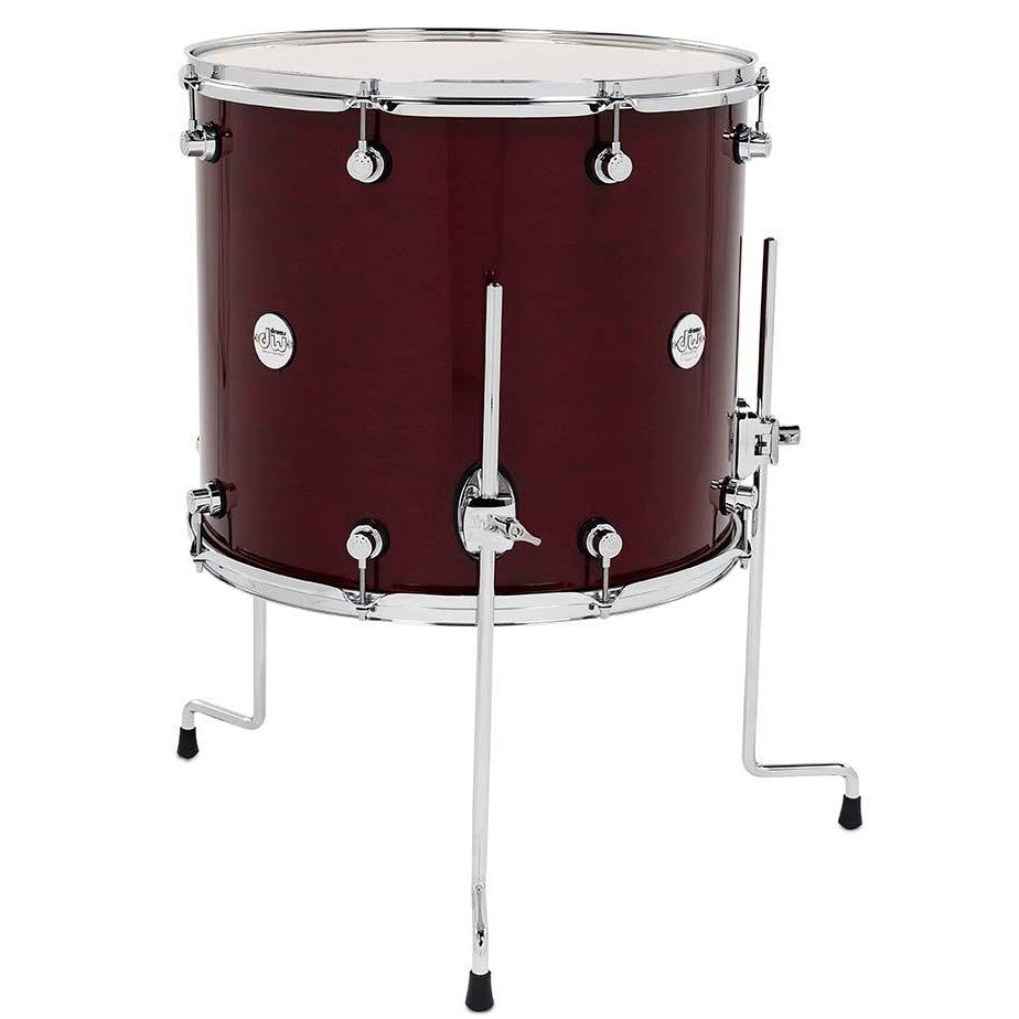 DW Design Floor Tom 18x16 Cherry Stain - Drum Center Of Portsmouth