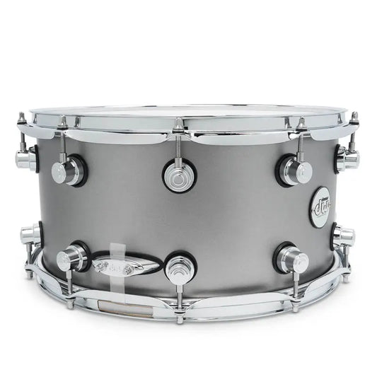 EMBARGOED - ENABLE 11/13 - DW Limited Edition Design Snare Drum 14x7 Titanium Satin - Drum Center Of Portsmouth
