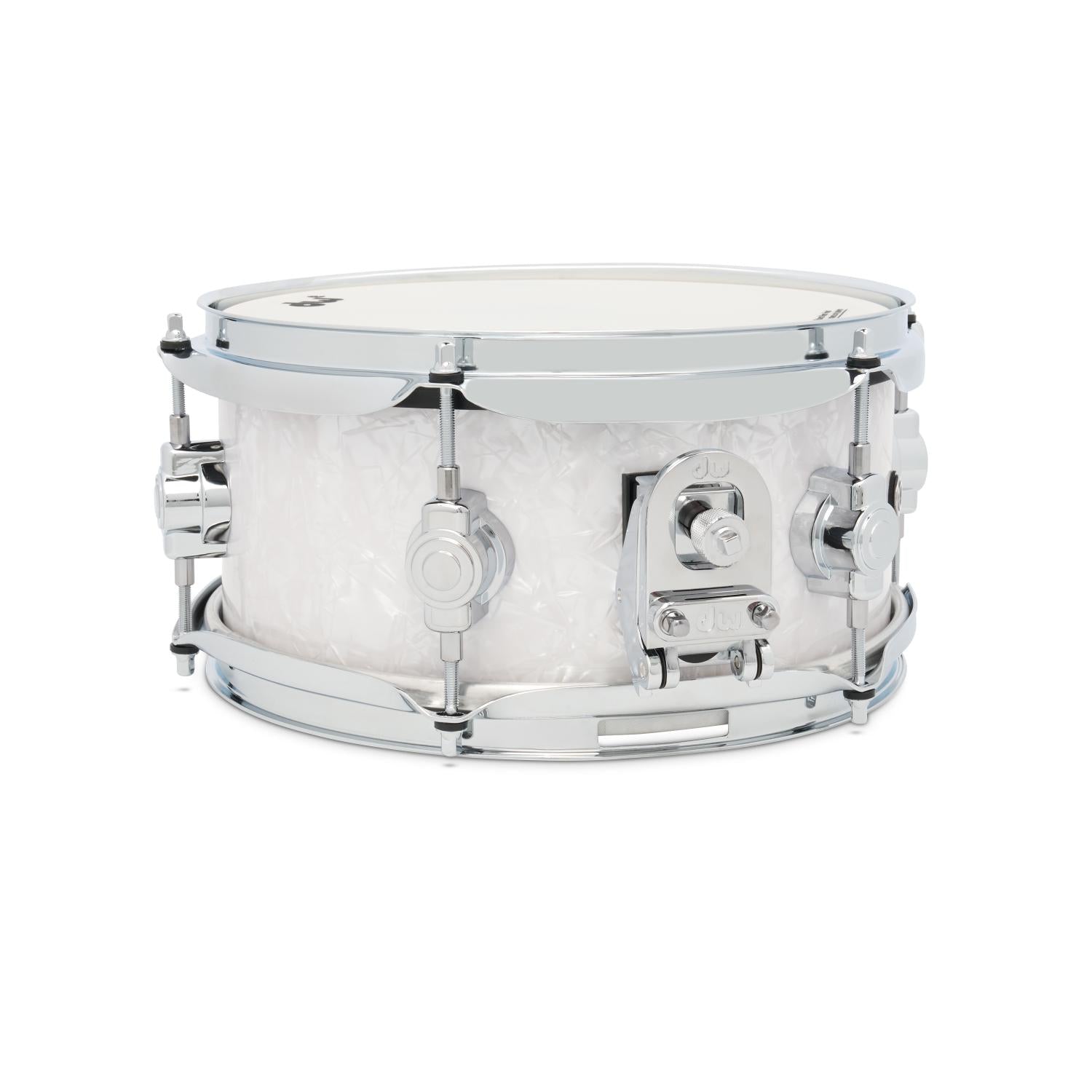 DW DWe Electronic/Acoustic Snare Drum 10x5 White Marine Pearl - Drum Center Of Portsmouth