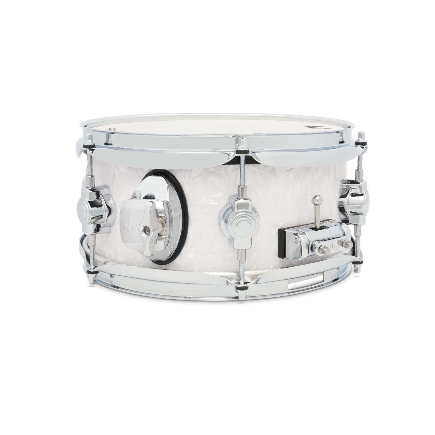 DW DWe Electronic/Acoustic Snare Drum 10x5 White Marine Pearl - Drum Center Of Portsmouth