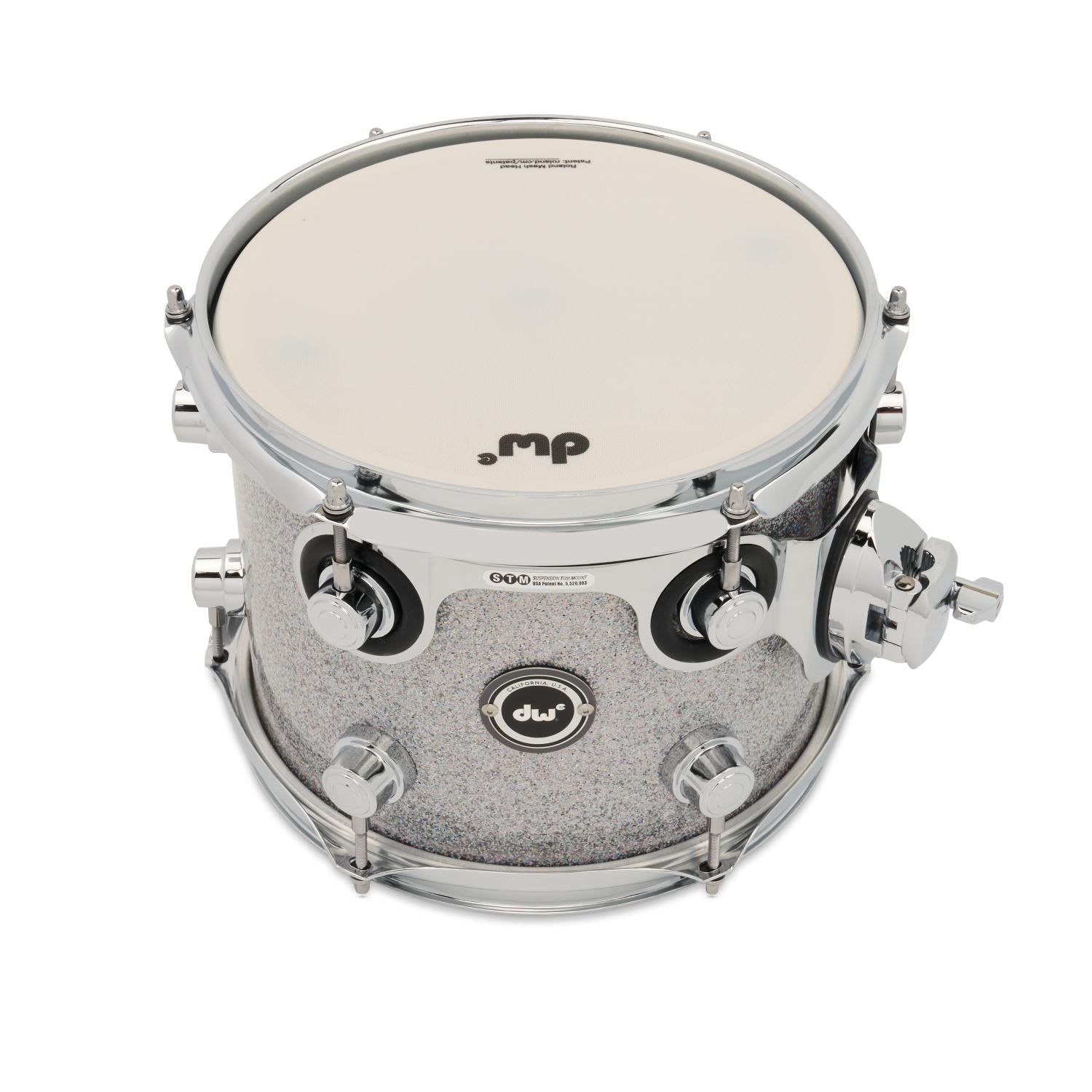 DW DWe Electronic/Acoustic Tom 10x8 Diamond Nebula - Drum Center Of Portsmouth
