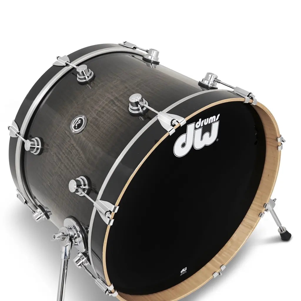 DW DWe 4pc Complete Electronic/Acoustic Drum Set Curly Maple Burst - Drum Center Of Portsmouth