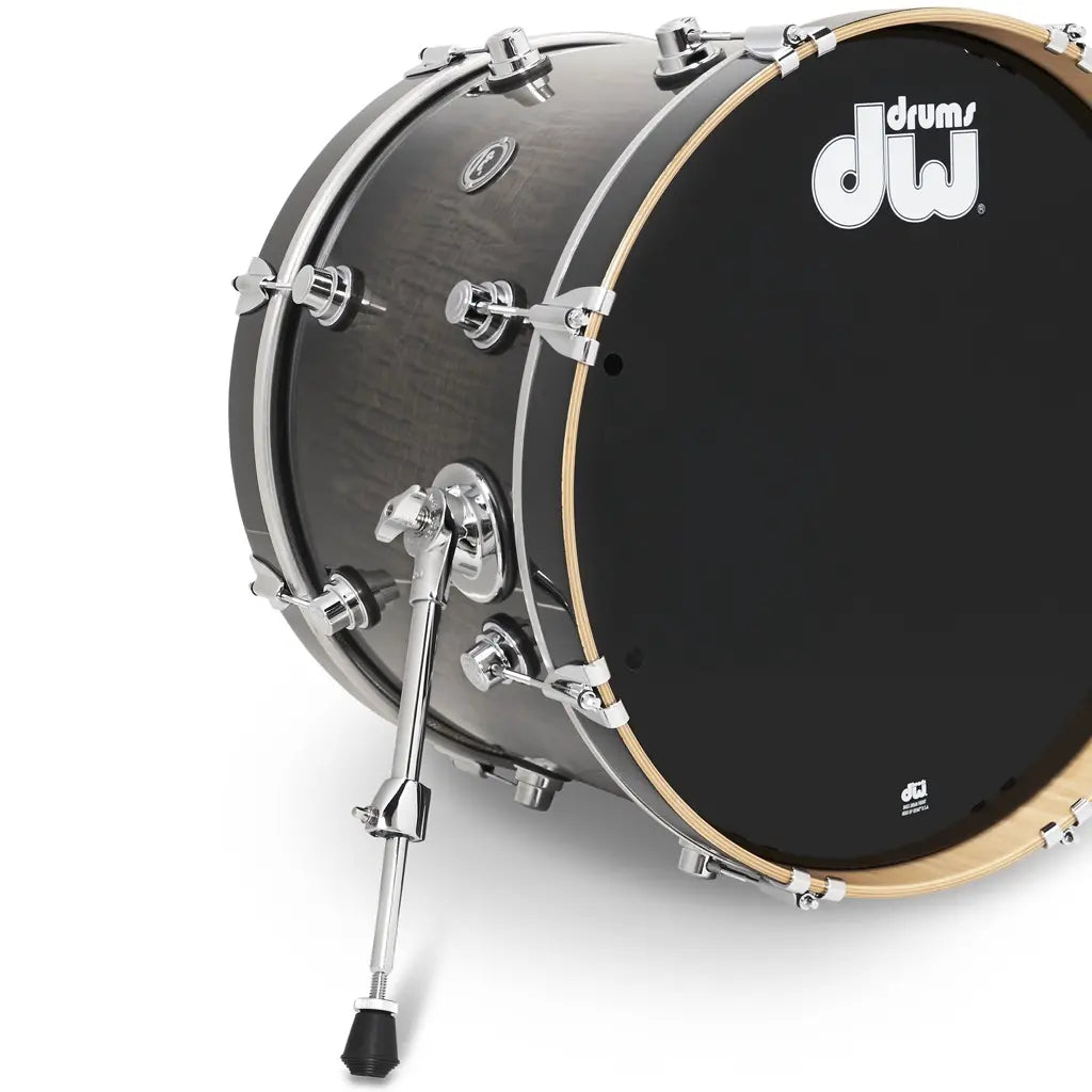 DW DWe 4pc Complete Electronic/Acoustic Drum Set Curly Maple Burst - Drum Center Of Portsmouth