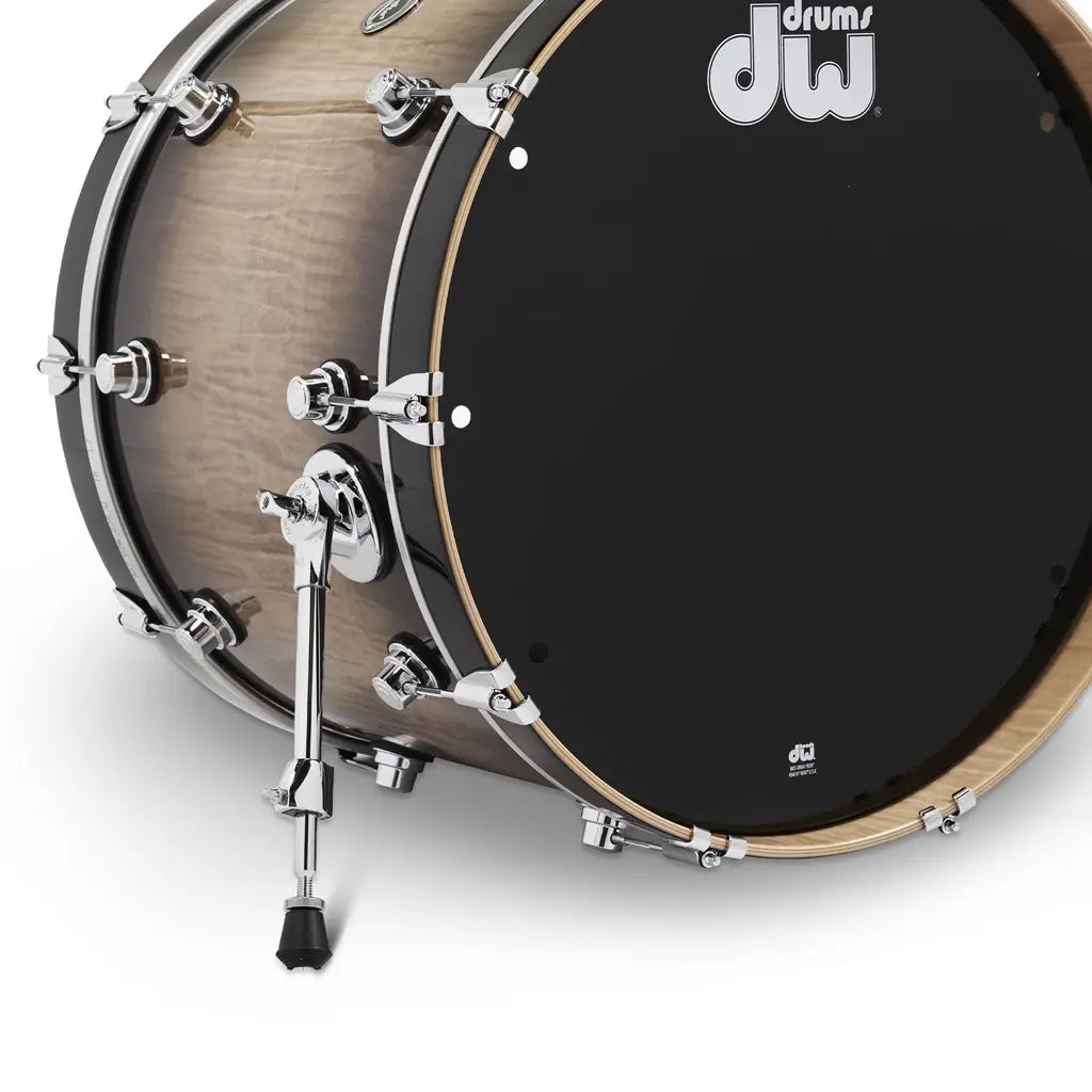 DW DWe 5pc Complete Electronic/Acoustic Drum Set Curly Maple Burst - Drum Center Of Portsmouth
