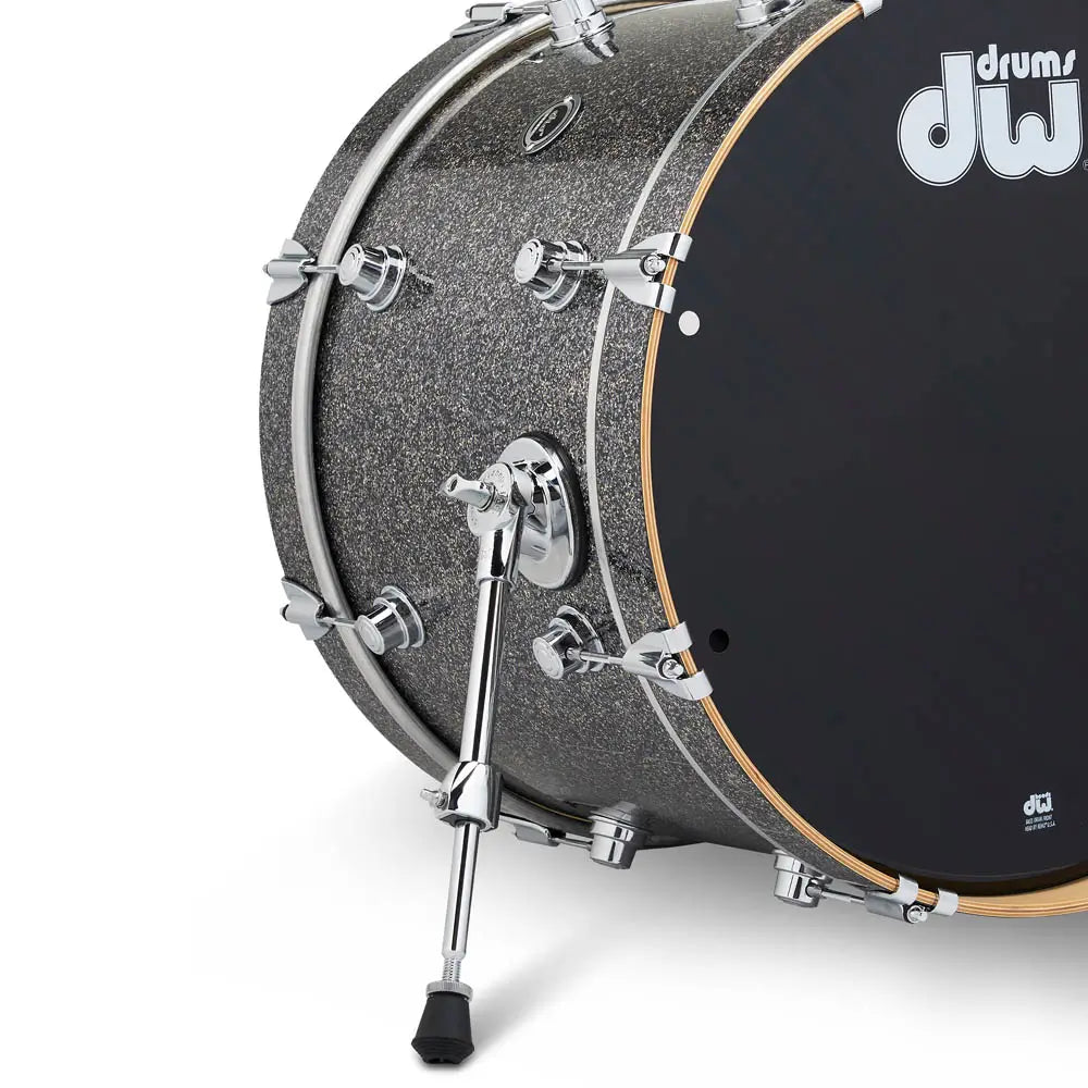 DW DWe 4pc Complete Electronic/Acoustic Drum Set w/Roland Cymbals Black Galaxy - Drum Center Of Portsmouth