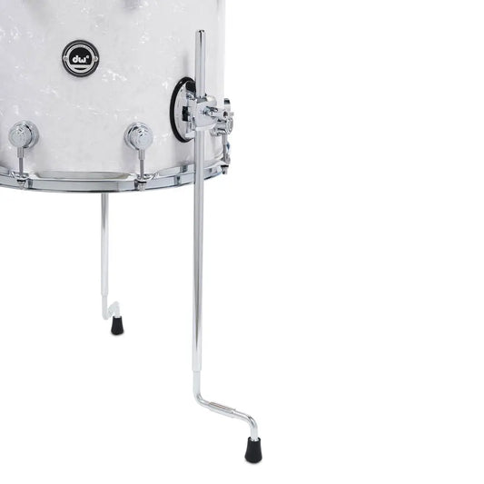 DW DWe 4pc Complete Electronic/Acoustic Drum Set w/Roland Cymbals White Marine Pearl - Drum Center Of Portsmouth