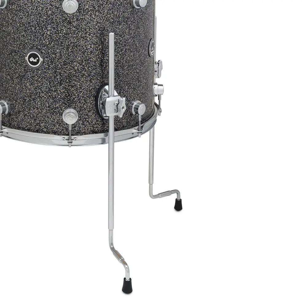 DW DWe 5pc Complete Electronic/Acoustic Drum Set w/Roland Cymbals Black Galaxy - Drum Center Of Portsmouth
