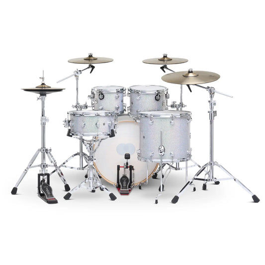 DW DWe 5pc Complete Electronic/Acoustic Drum Set w/Roland V51 Diamond Nebula