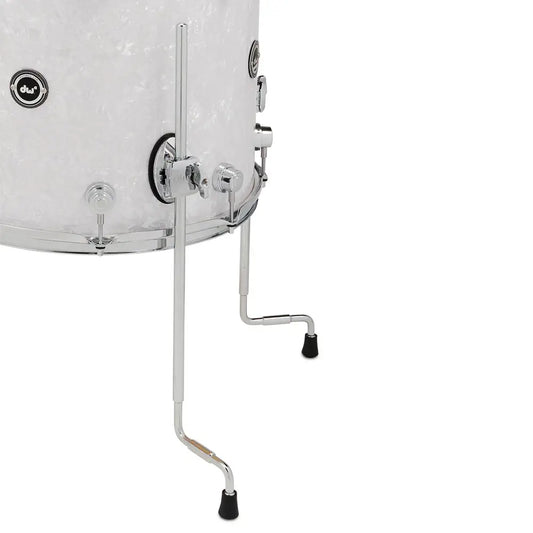 DW DWe 5pc Complete Electronic/Acoustic Drum Set w/Roland Cymbals White Marine Pearl - Drum Center Of Portsmouth