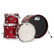 DW DWe 4pc Electronic/Acoustic Drum Shell Pack Black Cherry Metallic - Drum Center Of Portsmouth