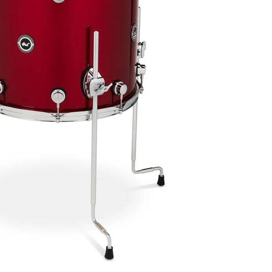 DW DWe 4pc Complete Electronic/Acoustic Drum Set w/Roland V71 Black Cherry Metallic