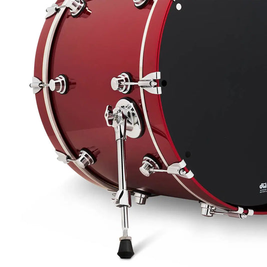 DW DWe 5pc Complete Electronic/Acoustic Drum Set w/Roland Cymbals Black Cherry Metallic - Drum Center Of Portsmouth