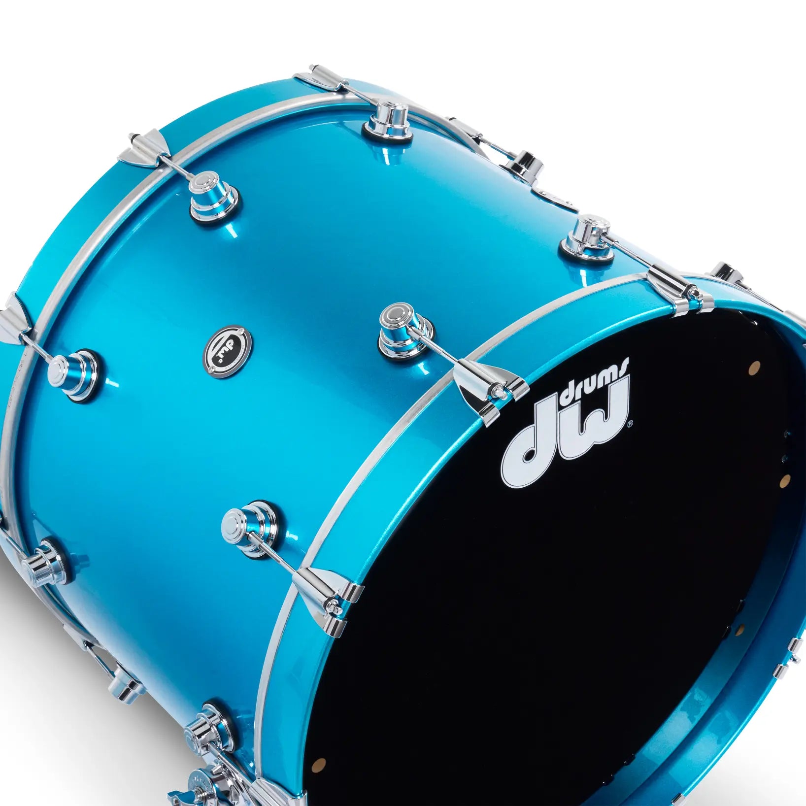 DW DWe 5pc Complete Electronic/Acoustic Drum Set Laser Blue Metallic - Drum Center Of Portsmouth