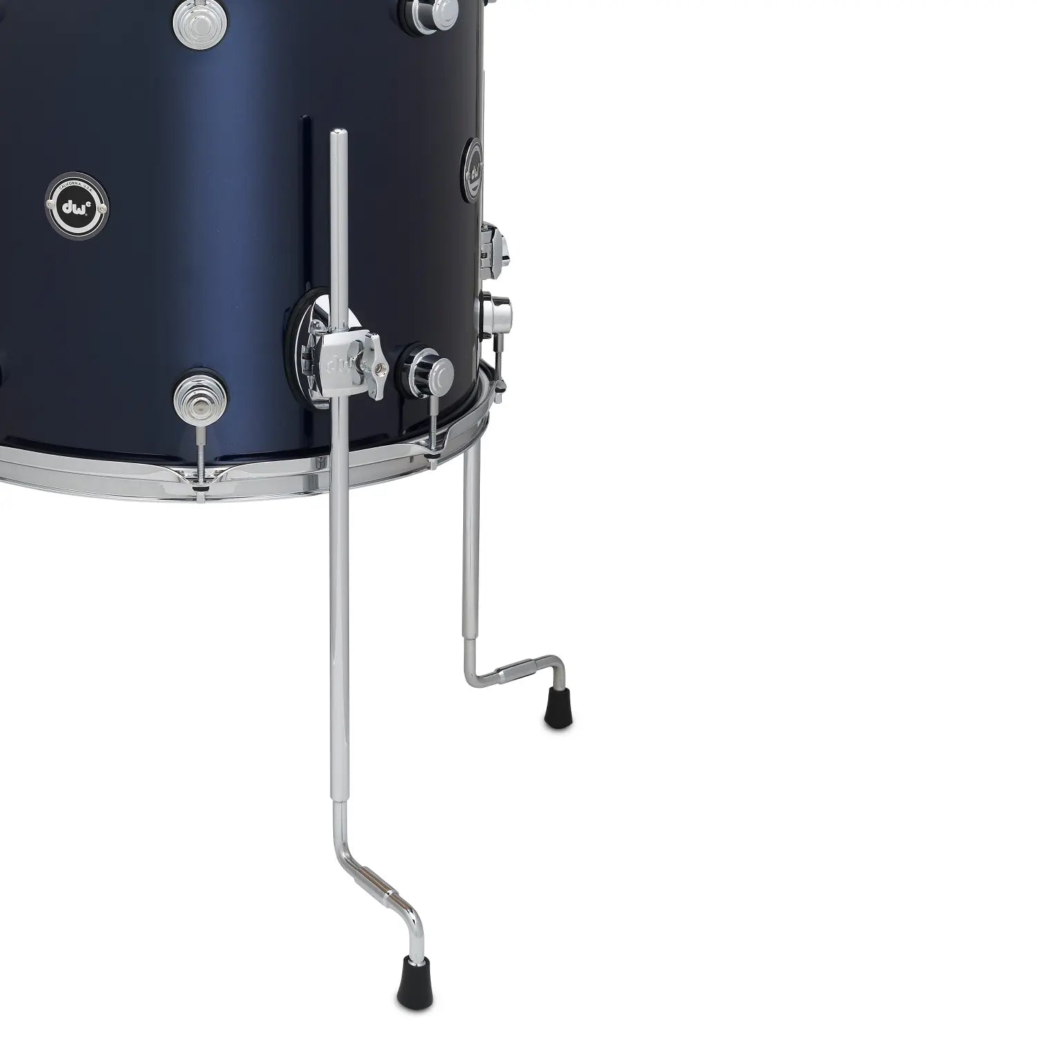 DW DWe 5pc Complete Electronic/Acoustic Drum Set w/Roland V51 Midnight Blue Metallic
