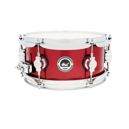 DW DWe Electronic/Acoustic Snare Drum 10x5 Black Cherry Metallic - Drum Center Of Portsmouth