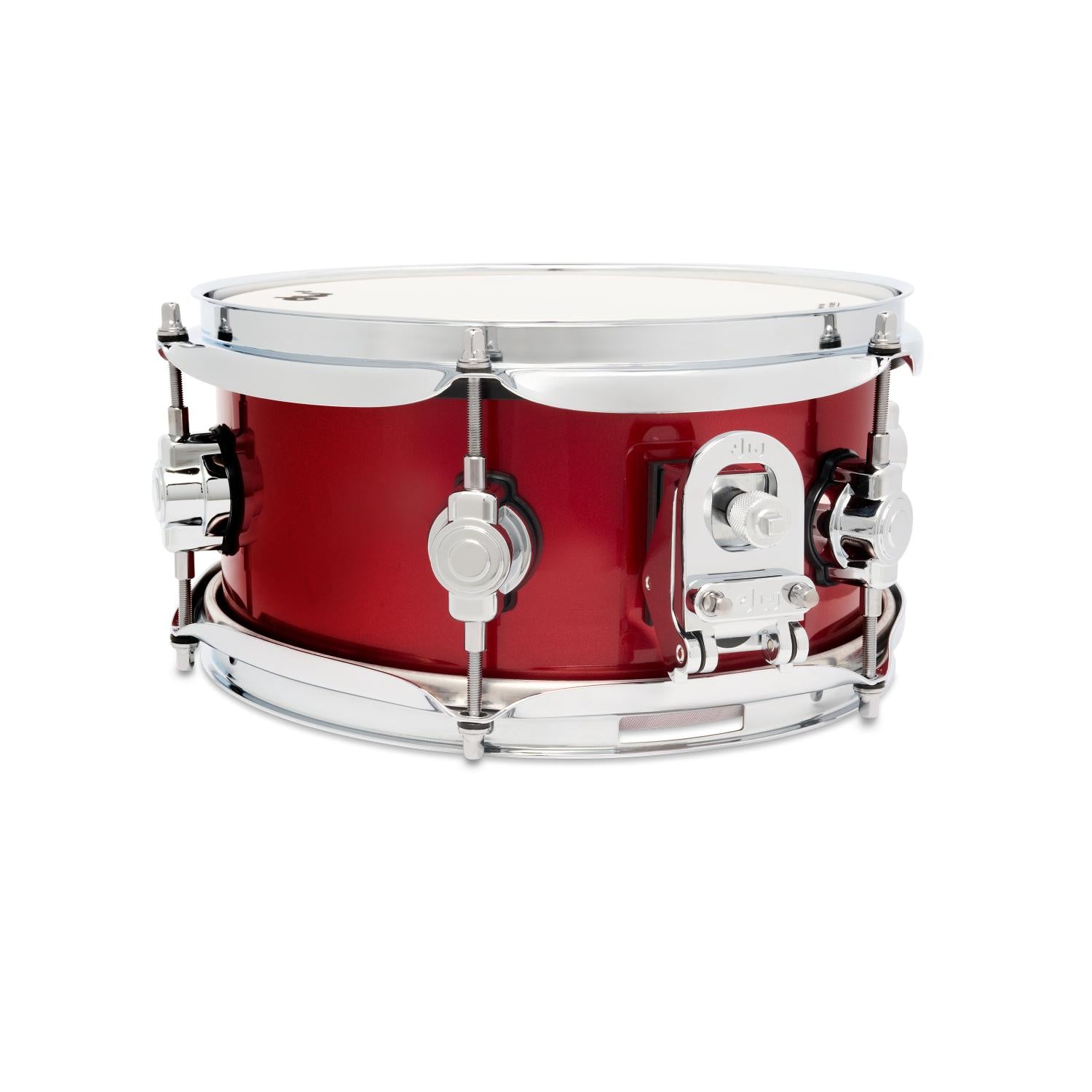 DW DWe Electronic/Acoustic Snare Drum 10x5 Black Cherry Metallic - Drum Center Of Portsmouth