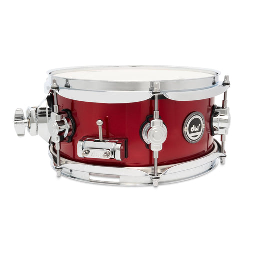 DW DWe Electronic/Acoustic Snare Drum 10x5 Black Cherry Metallic - Drum Center Of Portsmouth