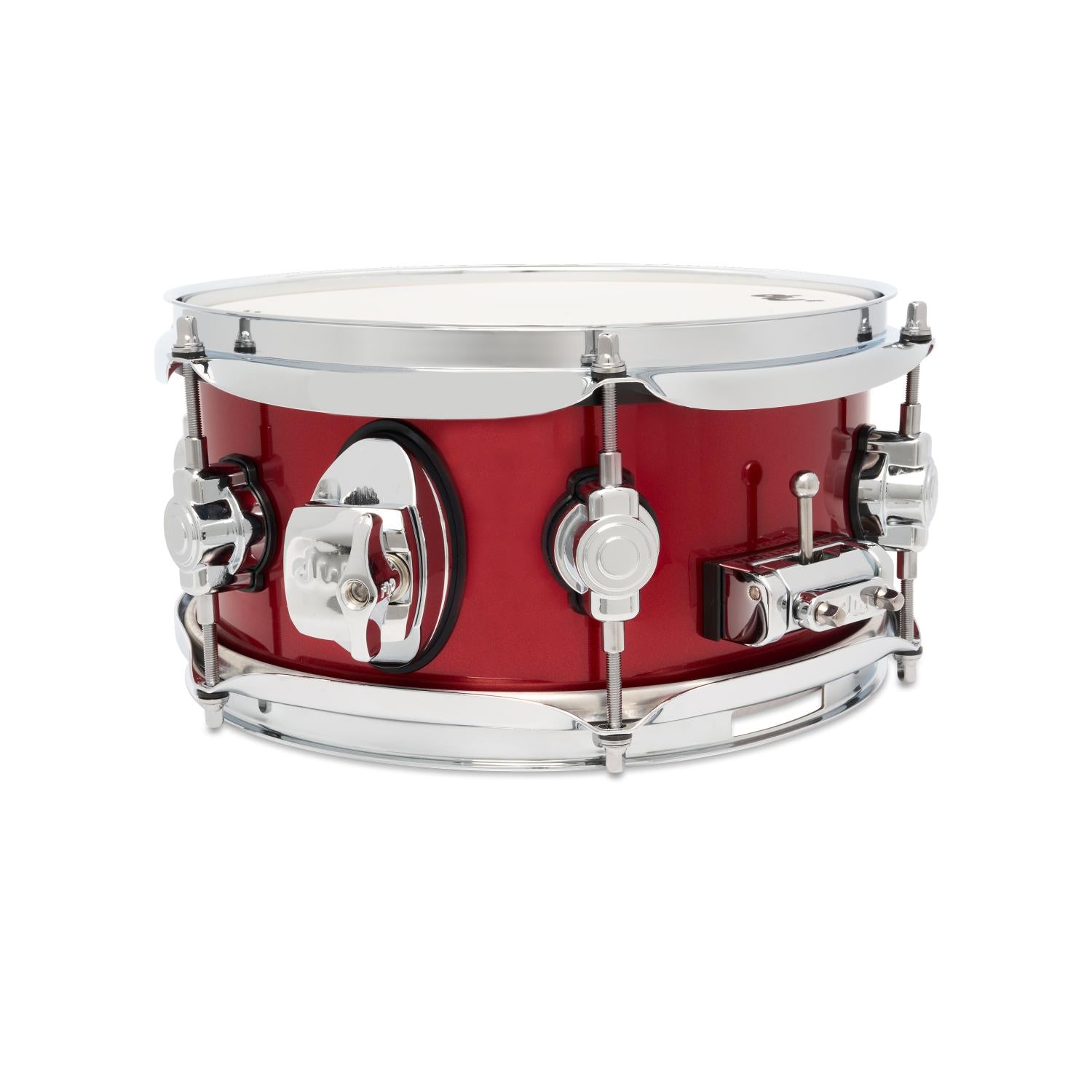 DW DWe Electronic/Acoustic Snare Drum 10x5 Black Cherry Metallic - Drum Center Of Portsmouth