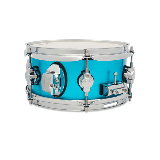 DW DWe Electronic/Acoustic Snare Drum 10x5 Laser Blue Metallic - Drum Center Of Portsmouth