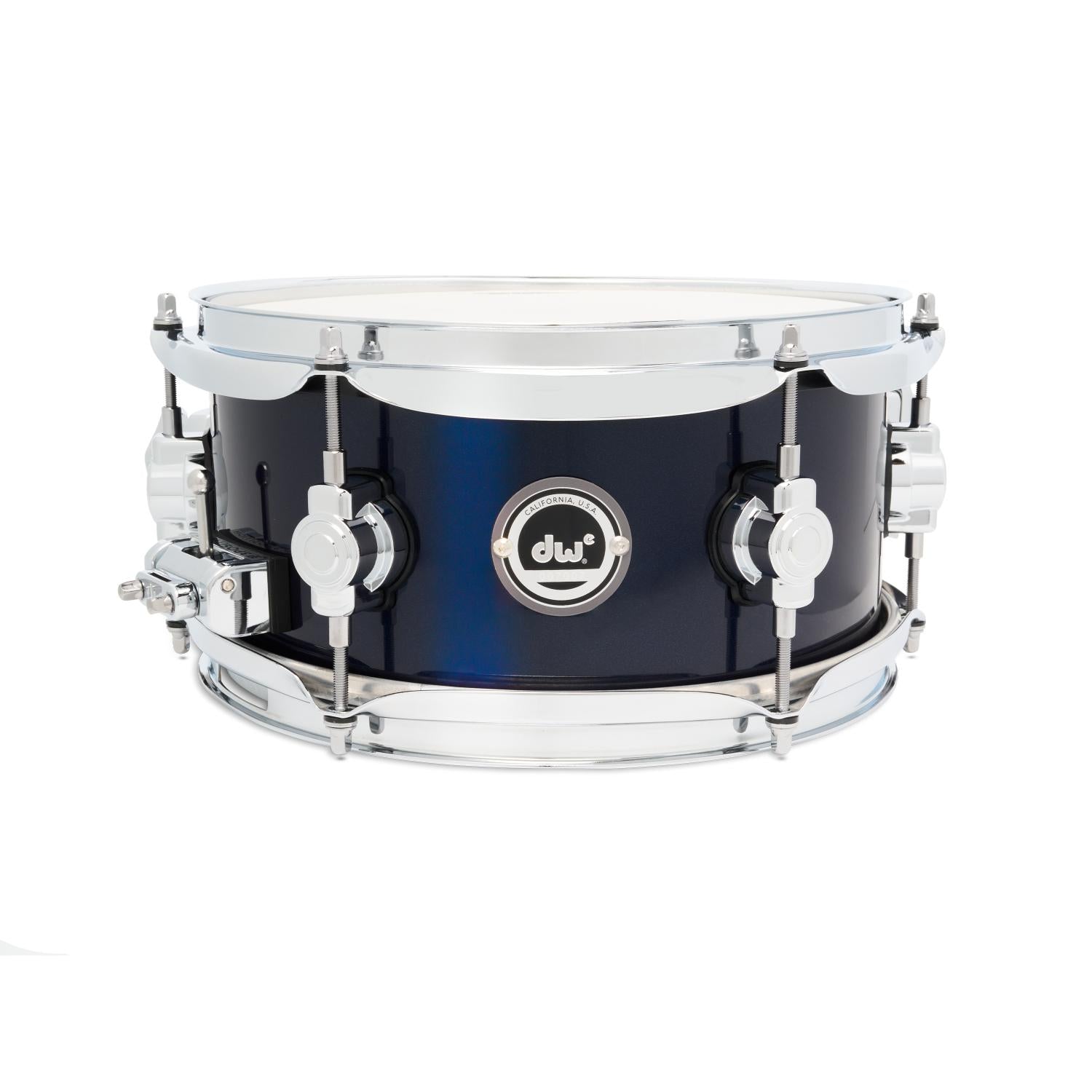 DW DWe Electronic/Acoustic Snare Drum 10x5 Midnight Blue Metallic - Drum Center Of Portsmouth