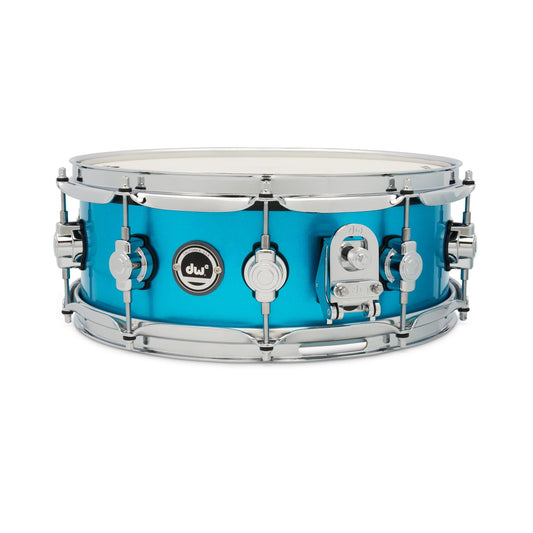 DW DWe Electronic/Acoustic Snare Drum 14x5 Laser Blue Metallic - Drum Center Of Portsmouth