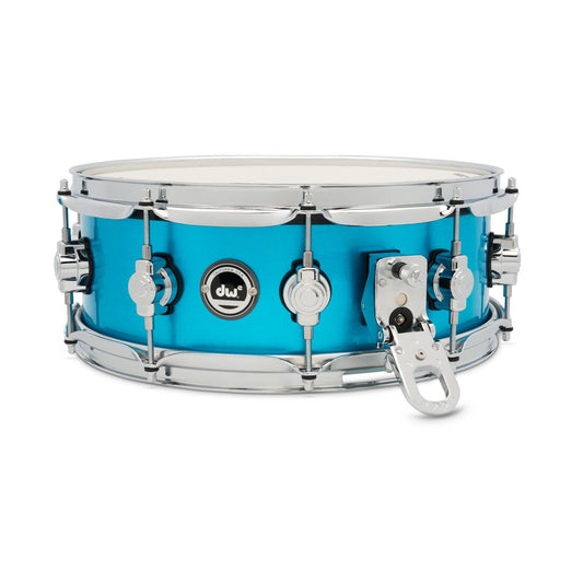 DW DWe Electronic/Acoustic Snare Drum 14x5 Laser Blue Metallic - Drum Center Of Portsmouth
