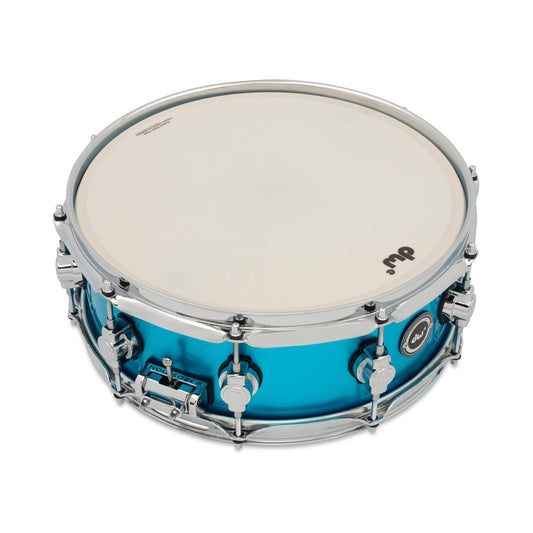 DW DWe Electronic/Acoustic Snare Drum 14x5 Laser Blue Metallic - Drum Center Of Portsmouth